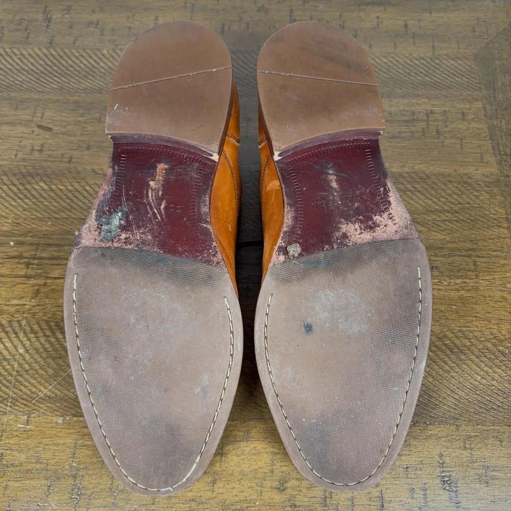 Cole Haan Shoes Mens US 11.5 M‎ Brown Williams Cap Toe Lace Up Leather Oxford